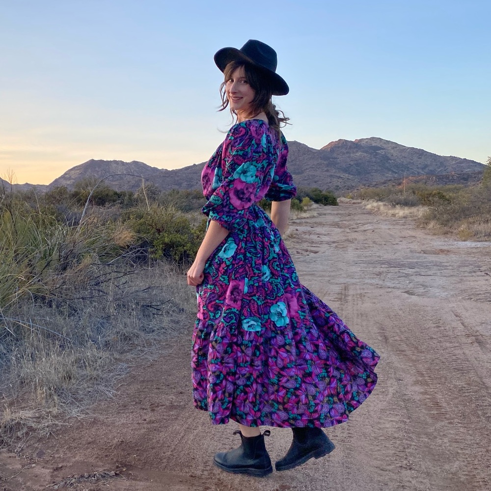 Vintage floral Mumu 🌸